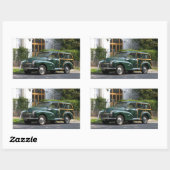 Morris Minor 1000 Traveler Rechthoekige Sticker (Vel)