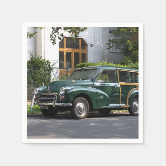 Morris Minor 1000 Traveler Servetten (Voorkant)