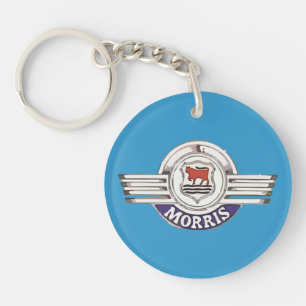 Morris Minor Auto Klassieke Vintage Wandelende Een Sleutelhanger