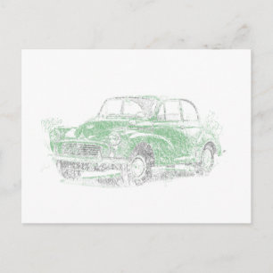 Morris Minor (Biro) Briefkaart