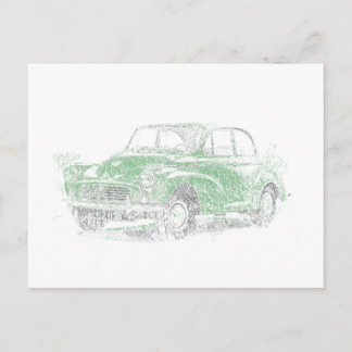 Morris Minor (Biro) Briefkaart