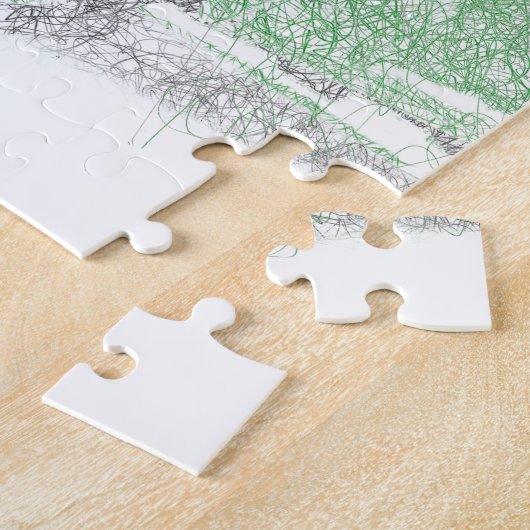 Morris Minor (Biro) Legpuzzel (Zijkant)