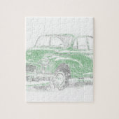 Morris Minor (Biro) Legpuzzel (Verticaal)