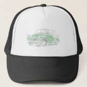 Morris Minor (Biro) Trucker Pet (Voorkant)