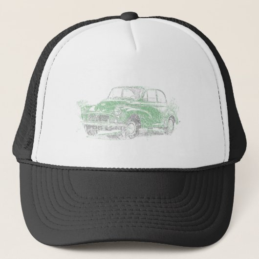 Morris Minor (Biro) Trucker Pet (Voorkant)