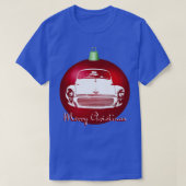Morris Minor Britse klassiek monoblock Kerstmis b T-shirt (Design voorkant)