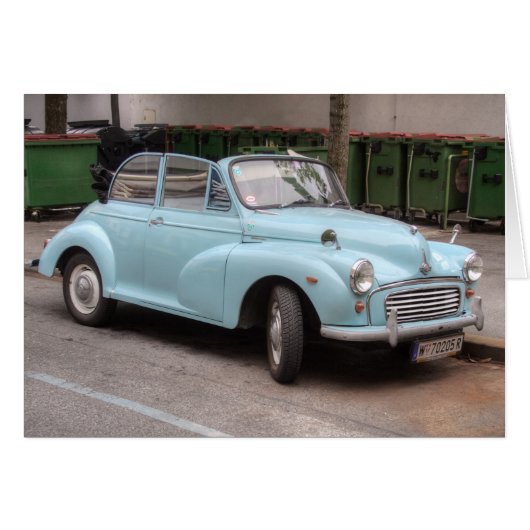 Morris Minor Convertible Tourer (Voorkant Horizontaal)