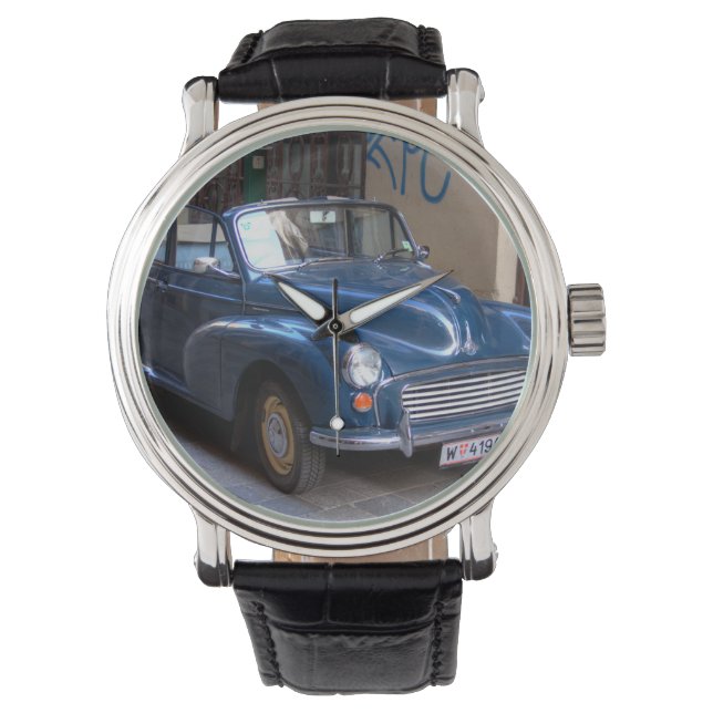 Morris Minor Convertible Tourer Horloge (Voorkant)