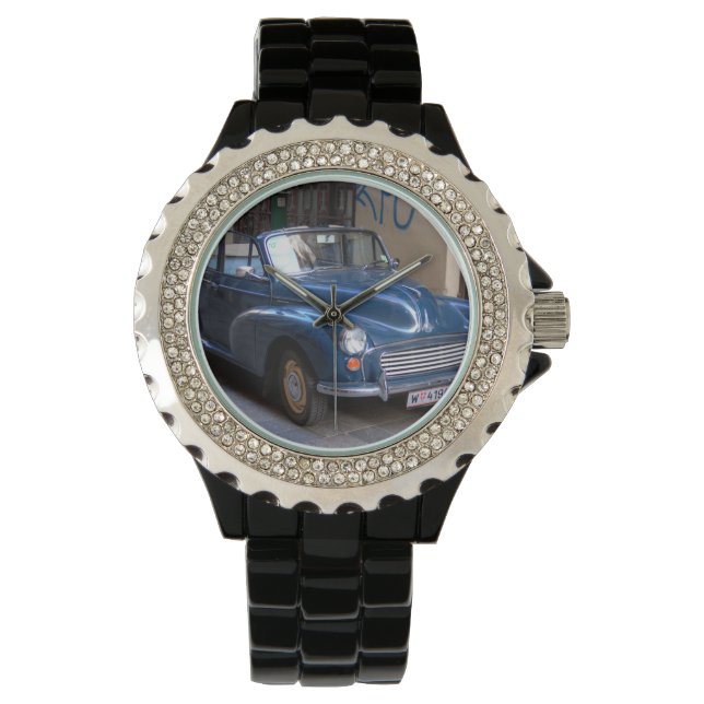 Morris Minor Convertible Tourer Horloge (Voorkant)