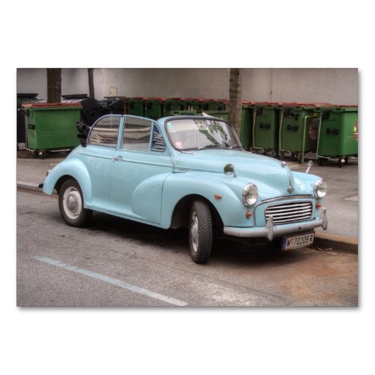 Morris Minor Convertible Tourer Kaart (Voorkant)
