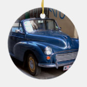 Morris Minor Convertible Tourer Keramisch Ornament (Achterkant)