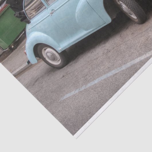 Morris Minor Convertible Tourer Tissuepapier (Detail)