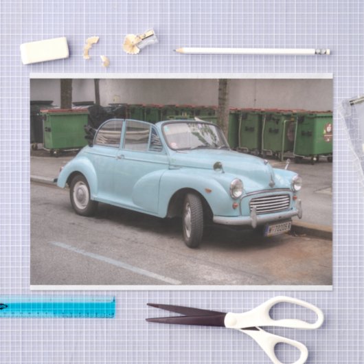 Morris Minor Convertible Tourer Tissuepapier (Craft)