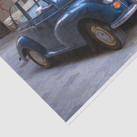 Morris Minor Convertible Tourer Tissuepapier (Detail)