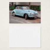 Morris Minor Convertible Tourer Visitekaartje (Voorkant /achterkant)
