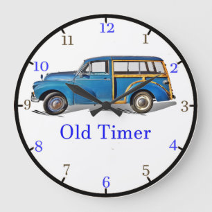 Morris Minor Wall Clock Grote Klok