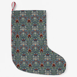 Morris Navy Blue Slangenhoofd Bloem Behang Kleine Kerstsok