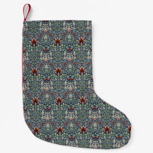 Morris Navy Blue Slangenhoofd Bloem Behang Kleine Kerstsok