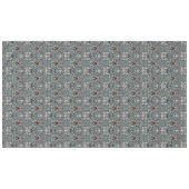 Morris Navy Blue Slangenhoofd Bloem Behang Tafelkleed (Voorkant (Horizontaal))