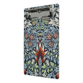 Morris Navy Blue Slangenkop Bloembehang Mini Klembord (Angled2)