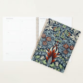 Morris Navy Blue Slangenkop Bloembehang Planner (Display)