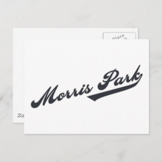 Morris Park Briefkaart (Voorkant / Achterkant)