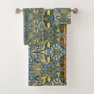 Morris - Pauw & Dragon Bloempatroon Bad Handdoek