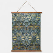 Morris -  Pauw & Dragon Bloempatroon Hangend Wandkleed (Voorkant)