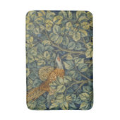 Morris Pheasant eekhoorn & Bloempatroon Badmat (Voorkant Verticaal)