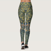 Morris  Pheasant eekhoorn & Bloempatroon Leggings (Achterkant)