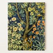 Morris Pheasant eekhoorn & Bloempatroon Planner (Achterkant)