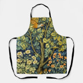 Morris Pheasant eekhoorn & Bloempatroon Schort (Voorkant)