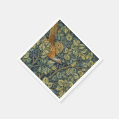 Morris  Pheasant eekhoorn & Bloempatroon Servet (Hoek)