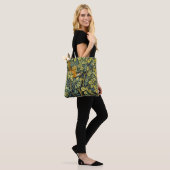 Morris Pheasant eekhoorn & Bloempatroon Tote Bag (Op model)