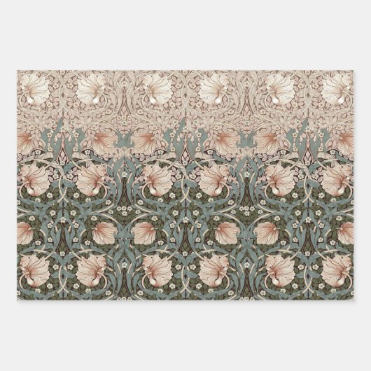 Morris Pimpernel bloemmotief inpakpapier (Voorkant 3)