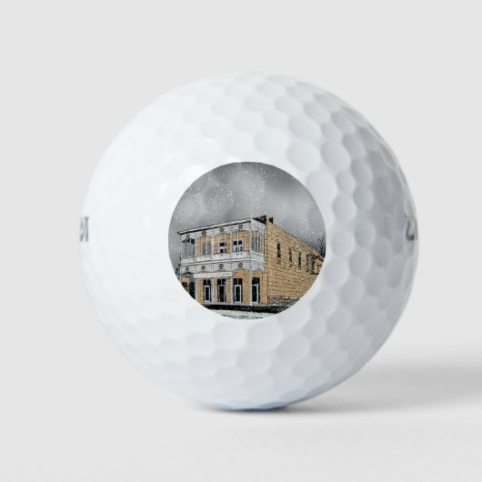 Morris Ranch Kerst Golfbal Fredericksburg Golfballen (Voorkant)
