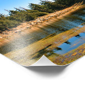 Morris Reservoir en Crystal Lake Foto Afdruk (Hoek)