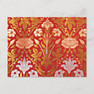 Morris - Roos en Lily Briefkaart