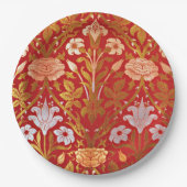 Morris - Roos en Lily Papieren Bordje (Voorkant)