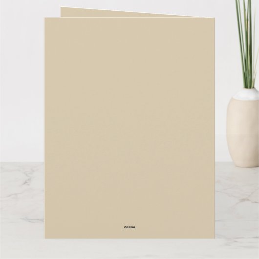 Morris Santa Claus | Vakantie Kaart (Achterkant)