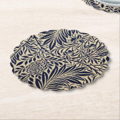 Morris - Spray - Navy Blue en neutraal Kartonnen Onderzetters (Gekanteld)