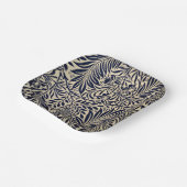 Morris - Spray - Navy Blue en neutraal Papieren Bordje (Gebogen)