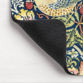 Morris - Strawberry Thief Bird & Floral Pattern Muismat (Hoek)