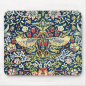Morris - Strawberry Thief Bird & Floral Pattern Muismat (Voorkant)