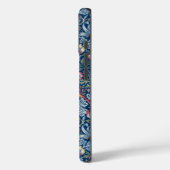 Morris Strawberry Thief Classic Indigo Blau Fijn Case-Mate iPhone Case (Achterkant / Links)