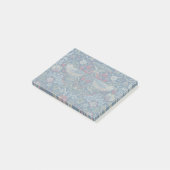 Morris Strawberry Thief Classic Indigo Blue Fijn Post-it® Notes (Schuin)