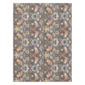 Morris Strawberry Thief Floral Pattern Earth Tones Tafelkleed (Voorkant)