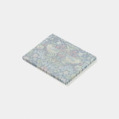 Morris Strawberry Thief Geel Ivoor Leisteenblauw Post-it® Notes (Schuin)