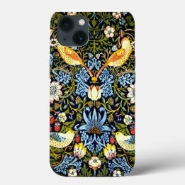 Morris - Strawberry Thief Hoesje-Mate iPhone Case 13 Hoesje