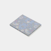 Morris Strawberry Thief Lavendel Paarse Roos Kunst Post-it® Notes (Schuin)